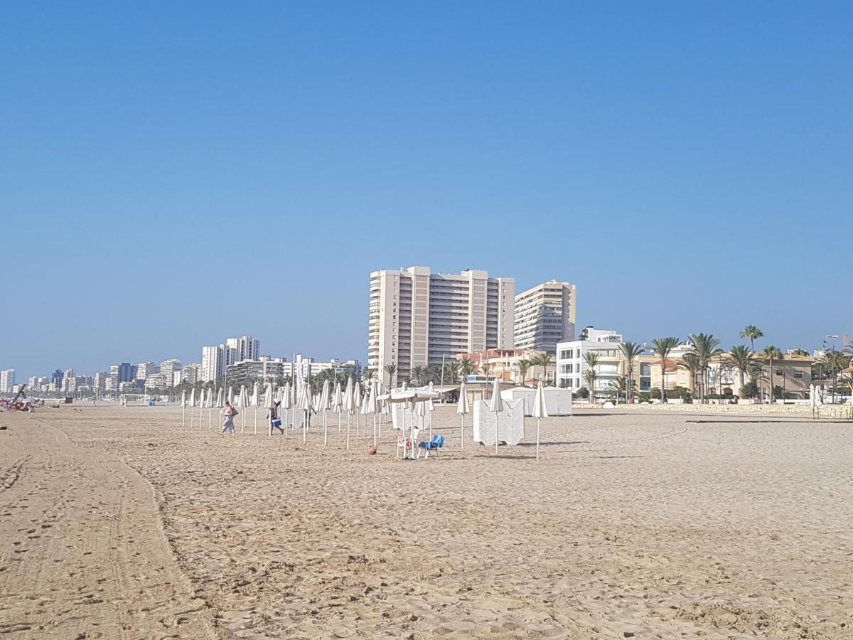 Exclusif Appartement En 1Er Ligne, Vue Imprenable, Piscine, Parking Prive A Playa Mucha Vista, Alicante El Campello Exterior foto